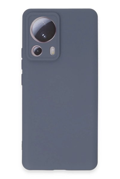 New Face Ilkeshop New Mi 13 Lite Case Nano Velvet Silicone (141152) - Gray