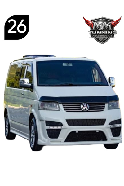 MMTUNNİNG VOLKSWAGEN TRANSPORTER T5 ÖN TAMPON (BOYASIZ GÖNDERİLECEKTİR)