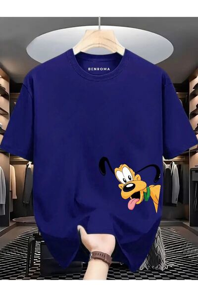 BENROMA Dog Printed Oversize Tee