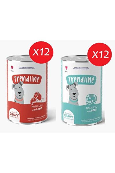 Trendline Karışık Etli Yetişkin Köpek Konservesi 400 Gr x 24 Adet