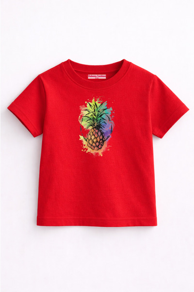Rabona Fashion Tropical Splash Ananas Dječja Majica