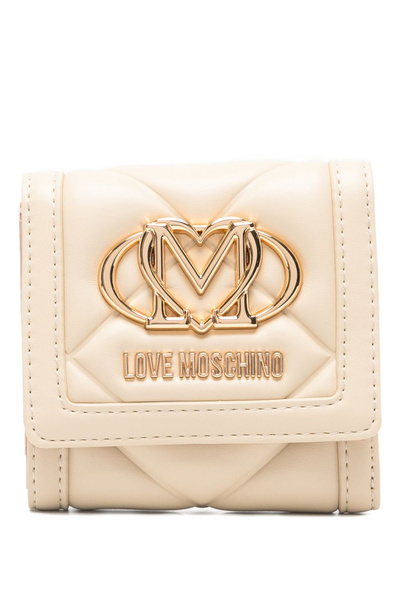 Love Moschino Ekru Kadın Cüzdan JC5647PP1OLC0129