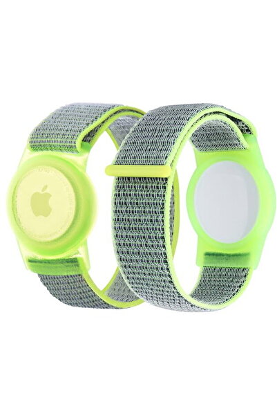 Mobile Origin AirTag Strap, green vibe