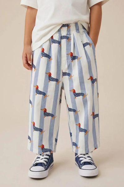 Kidmark Çocuk Modası Boy's Dog Printed Balloon Pants