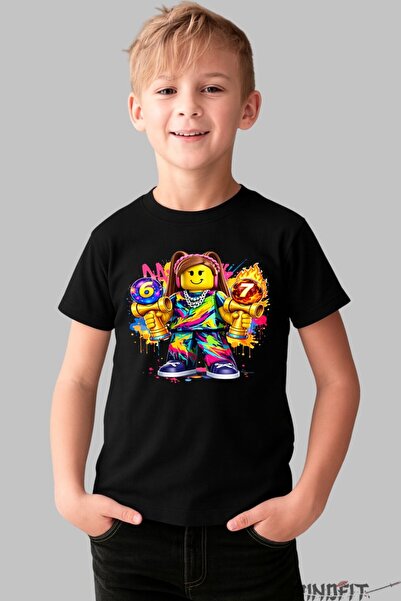 GILDAN Tricou Roblox Kendama Model Valuri Electrice