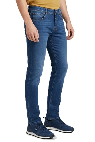 Twister Jeans Twister Vegas 132-309 Blue High Waist Comfortable Leg Men's Jea...