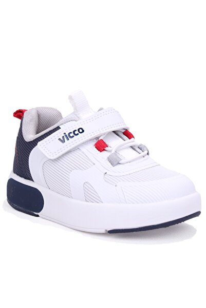 Vicco Babil 346b26y130 White Navy Blue Orthopedic Daily Lighted Boys' Sports ...