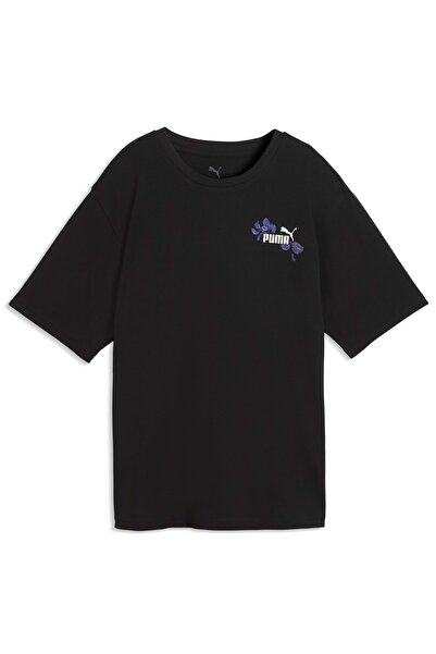 Puma 692376 Ess Nature 2.0 Tee Better T-Shirt T-Shirt Women's T-Shirt Black