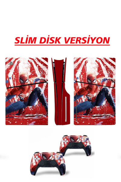 KT Decor Spider-man Playstation 5 & Dualsense Full Sticker Kaplama Seti