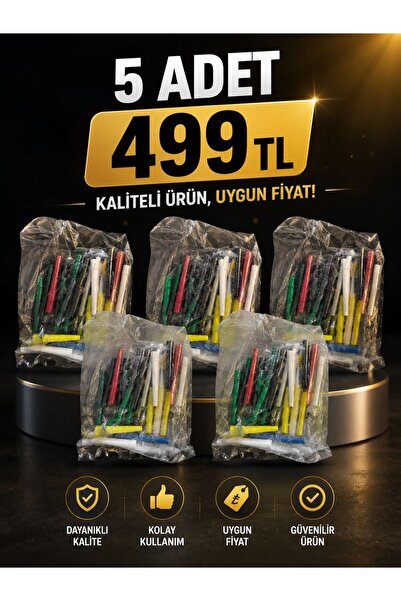 DR KARAM HOOKAH 5’li Nargile Marpuç Ucu Seti – Renkli Tek Kullanımlık Ağızlık...