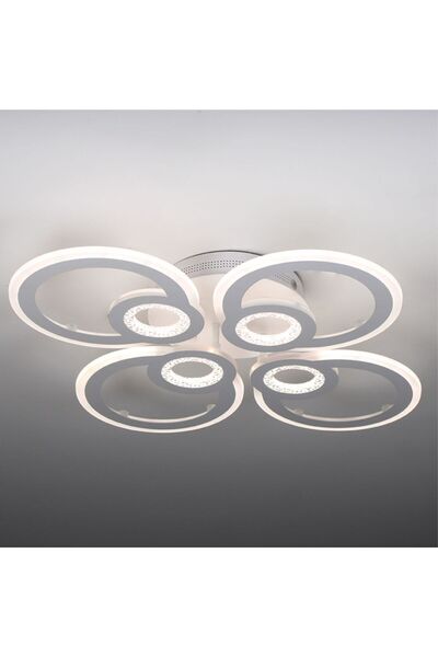 DELIGHT JUNO 96W LED CHANDELIER WITH 8 ARMS 3 COLORS+IR