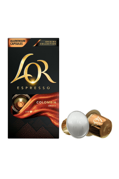 lor Κάψουλες Espresso Colombia συμβατές με Μηχανή Nespresso 10τεμ.