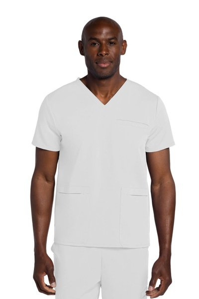 Cherokee UNIFORMS Bluză medicală antimicrobiană pentru bărbați Cherokee Atmos...