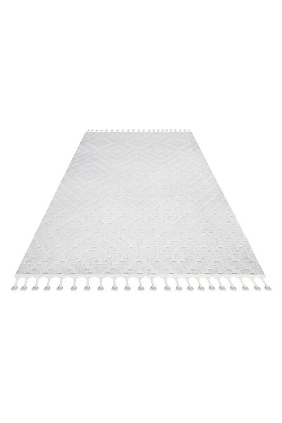 halinet Halı.Net Cream Modern Washable Non-Slip Living Room Carpet Cr-Liza-18550