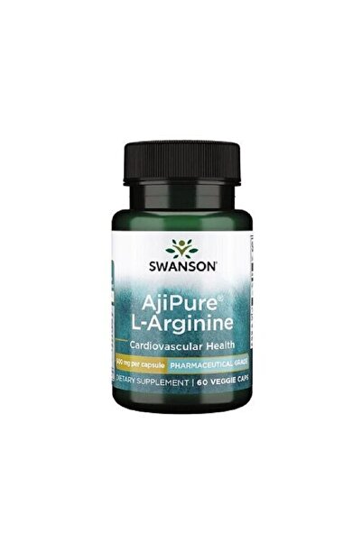 SWANSON AjiPure L-Arginine 500mg 60 Capsules -