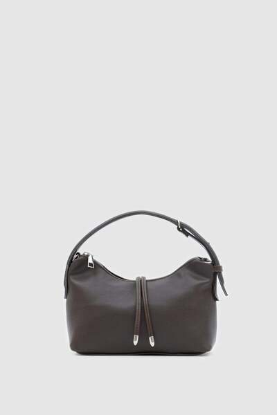 Shule Bags Lete Handbag and Crossbody Bag Dark Brown