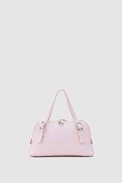 Shule Bags Ribbon Mini Crossbody Bag Pink