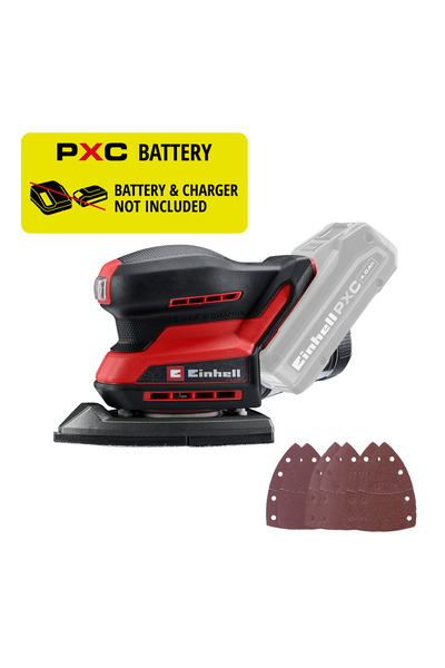 Einhell TE-OS 18/150-2 Li Akülü Çok Amaçlı Zımpara Power X-Change (18 V, 24.0...