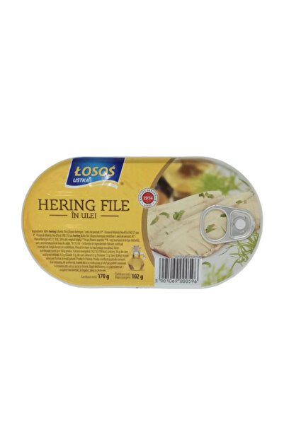 Losos Ustka Losos- Hering file in ulei 170g