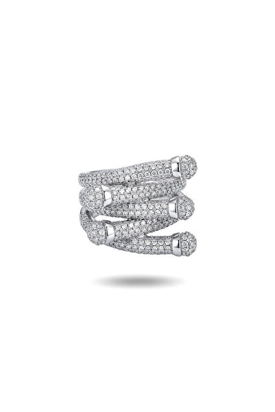 h&b design jewel خاتم حلزوني بتصميم فولاذي