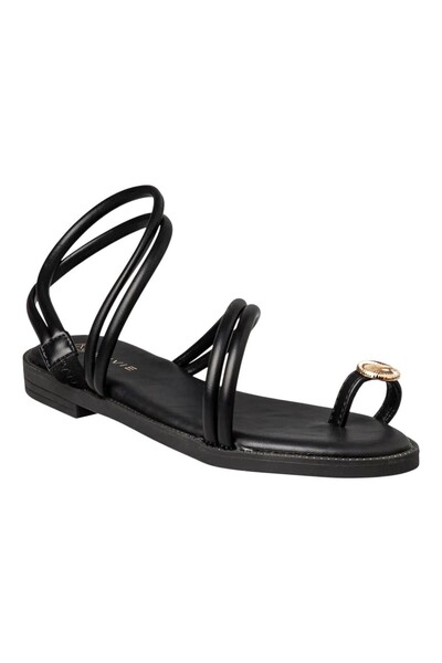 Envie Shoes Γυναικεία Πέδιλα FLAT SANDALS E96-23330-34 Μαύρο