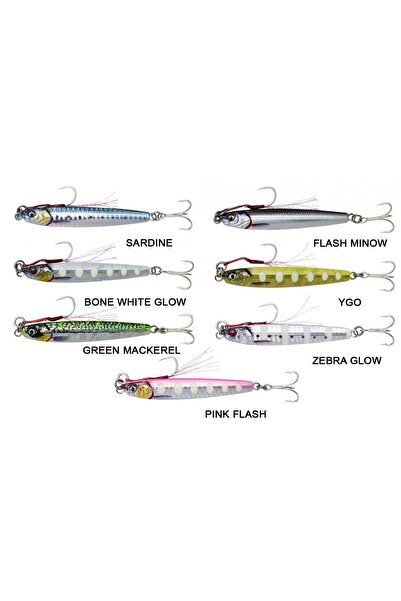 Genel Markalar 3D Jig Minnow 5 gr 4,6 cm Sahte Balık Flash Minnow