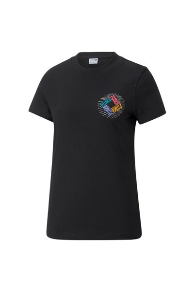 Puma Women's Short-Sleeve SWxP Graphic Tee S