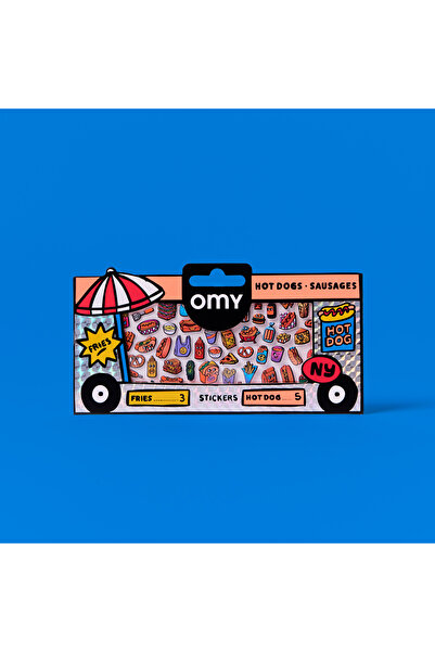 OMY Fabulous Vinil Çıkartmalar - Hot Dog