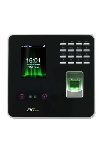 ZkTeco جهاز حضور وانصراف MB20 يدعم بصمة الإصبع الوجه والبطاقة