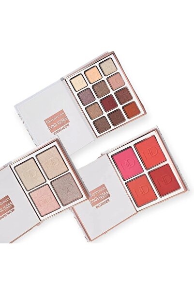 MAYDREAM Palette Notebook Shadow Highlighter Blush