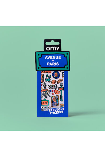 OMY Fabulous Vinil Çıkartmalar - Paris