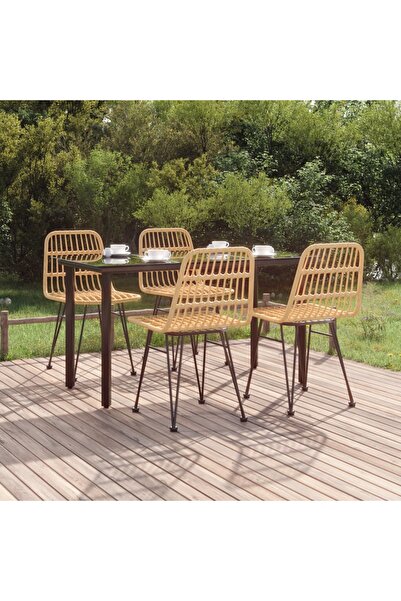 Concept Set mobilier de grădină, 5 piese, poliratan