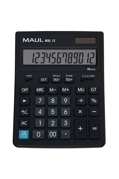 MAUL MXL12 desktop calculator, 12 digits - black