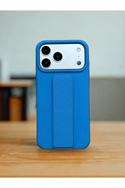 FASHION CASE Premium Foldable Kickstand Silicone Case for iPhone 17 Pro Max -...