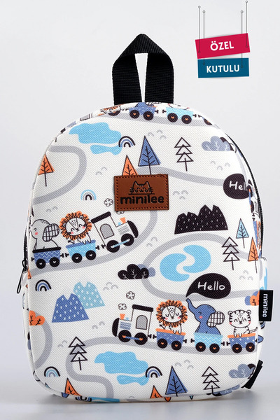 minilee children's happiness Călătoria cu trenul drăguță - Rucsac pentru copi...