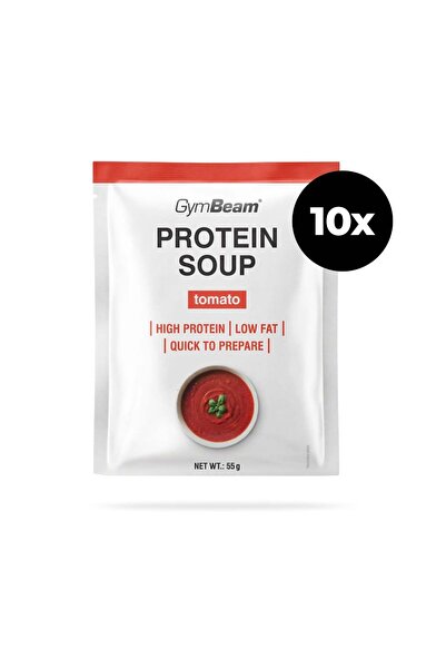 GymBeam Supă Proteică Roșii 10 x 55 g