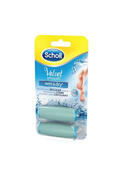 SCHÖLL Set 2 role Scholl Velvet Smooth cu cristale de diamant pentru călcâie,...