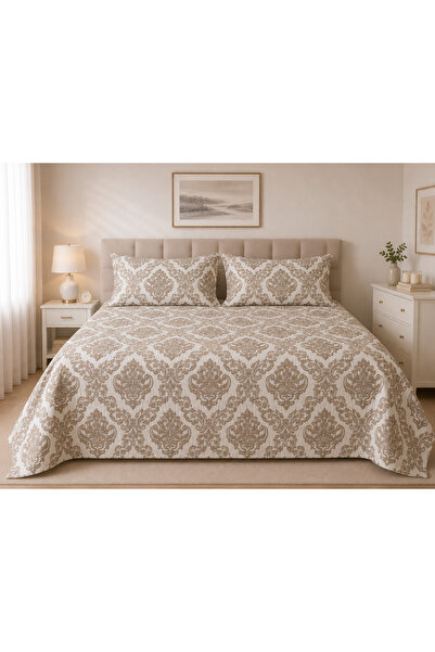 ESTİMA Aslan Tekstil Estima Home Efsane Çift Kişilik Yatak Örtüsü 240x250 cm