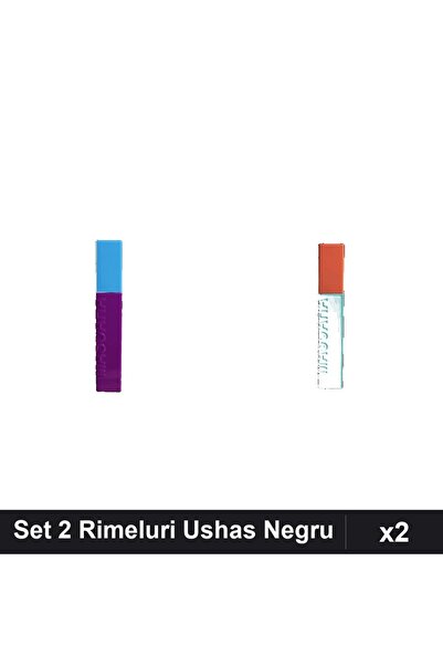 Makeup Set 2 Rimeluri Ushas Negru, Machiaj Volum Maxim, Ochi Expresivi