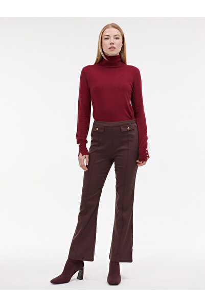 ORSAY Pantaloni bootcut maro de damă