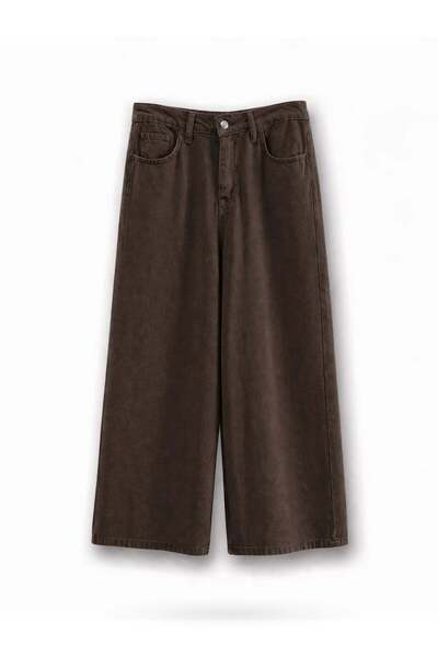 5in1Canpolat Brown Tencel Jeans