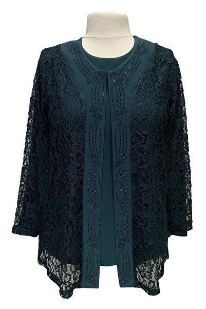 Sondos Moda42 Hesna Kader Jacketed Quality Mother Evening Dress Set