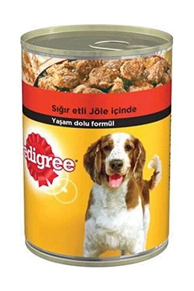 Pedigree Biftekli Konserve Köpek Maması 400 gr -TY5606368
