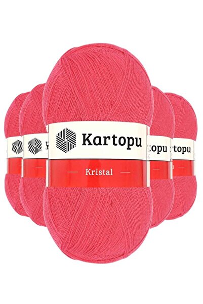 Royaleks Group 5 Pieces Crystal Double Layer Hand Knitted Fiber String Pomegr...