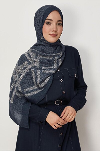 Alvina Patterned Viscose Shawl 8628