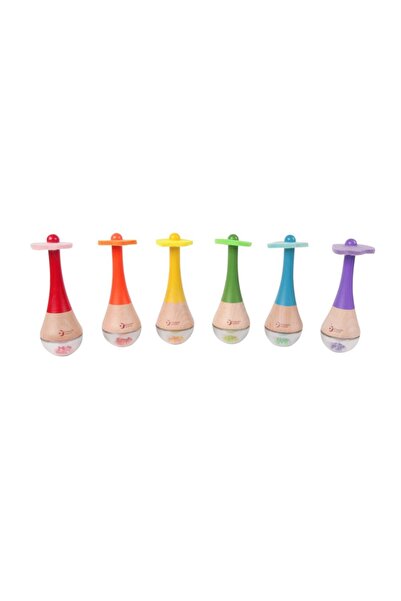 Classic World - Rainbow Maracas 1pc - Color May Vary