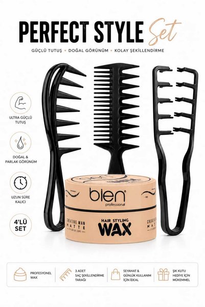 Bien Professional Saç Şekillendirici Matte Wax Güçlü Tutuş Sağlayan Mucizevi ...