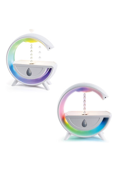 Zumzeria LED Lamp with Humidifier Speaker & USB 24x8x26cm