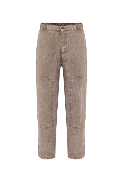 S13 Store Washable Baggy Gabardine Trousers