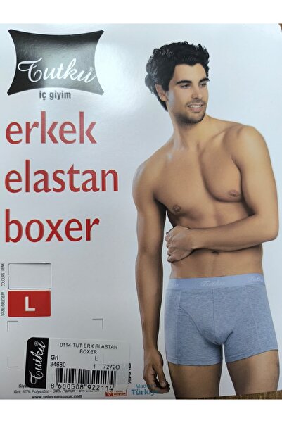 LİZA İÇ GİYİM Tutku Men's Elastan Boxers